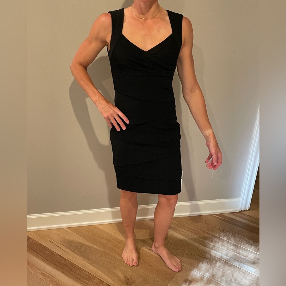 White House Black Market Black Bodycon Dress